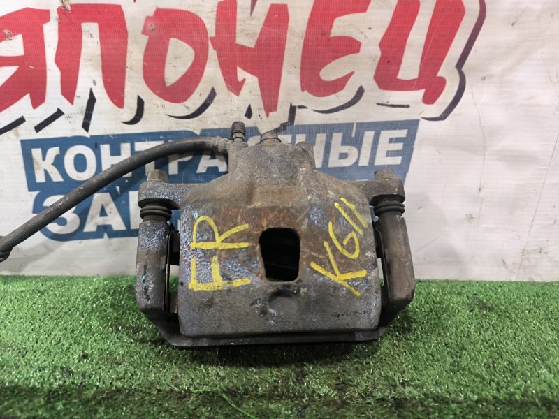 Суппорт NISSAN BLUEBIRD SYLPHY KG11 HR15DE передний правый (б/у)