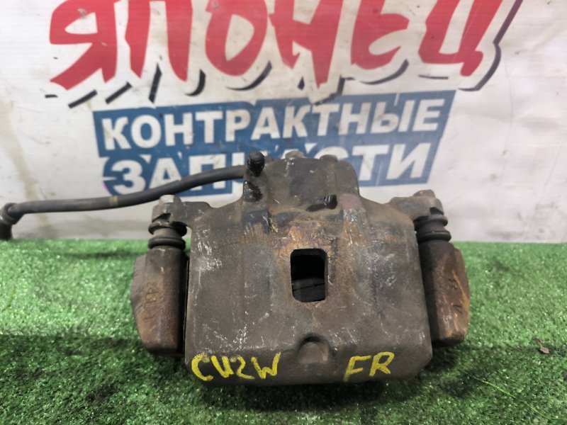 Суппорт MITSUBISHI AIRTREK CU2W 4G63 передний правый (б/у)