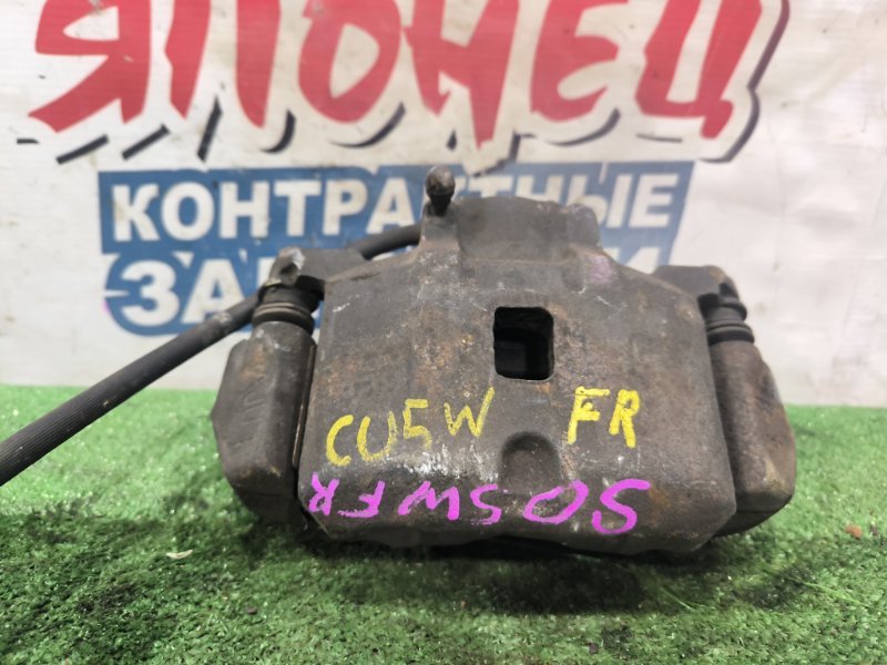Суппорт MITSUBISHI AIRTREK CU5W 4G64 передний правый (б/у)
