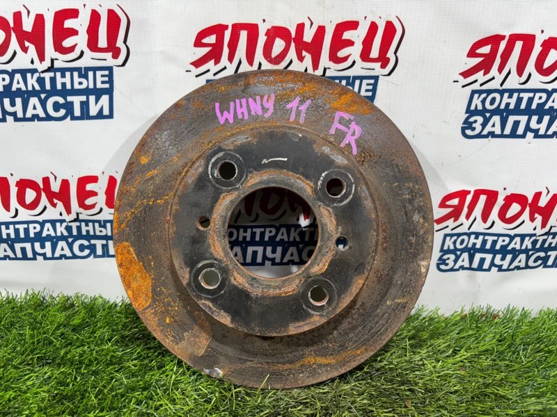 Тормозной диск NISSAN WINGROAD WHNY11 QG18DE передний (б/у)