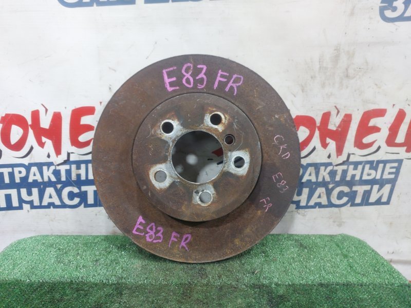 Тормозной диск BMW X3 E83 M54B30 передний (б/у)
