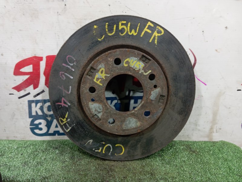 Тормозной диск MITSUBISHI AIRTREK CU5W 4G69 передний (б/у)