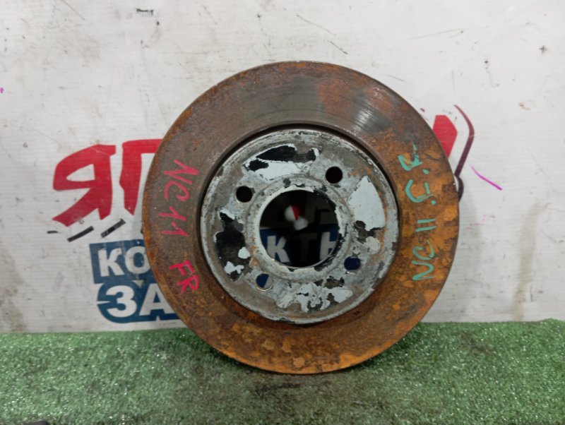 Тормозной диск NISSAN TIIDA NC11 HR15DE передний (б/у)