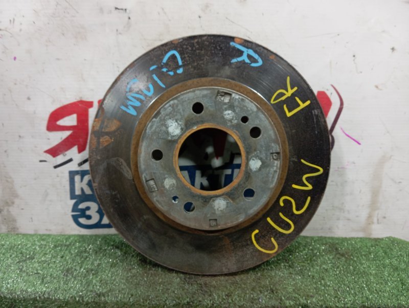 Тормозной диск MITSUBISHI AIRTREK CU2W 4G63 передний (б/у)