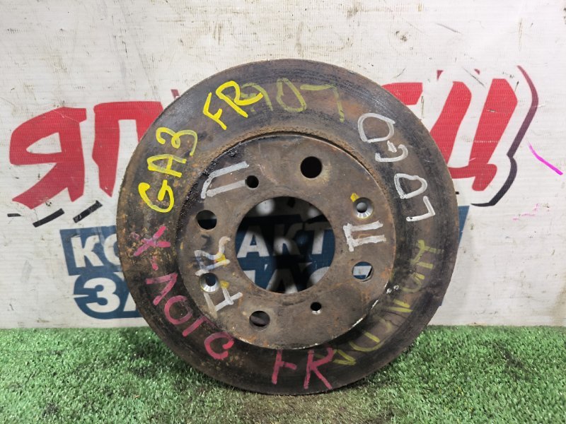 Тормозной диск HONDA LOGO GA3 D13B передний (б/у)