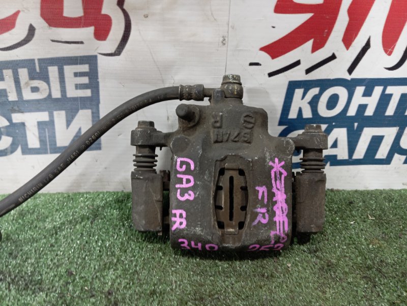 Суппорт HONDA LOGO GA3 D13B передний правый (б/у)