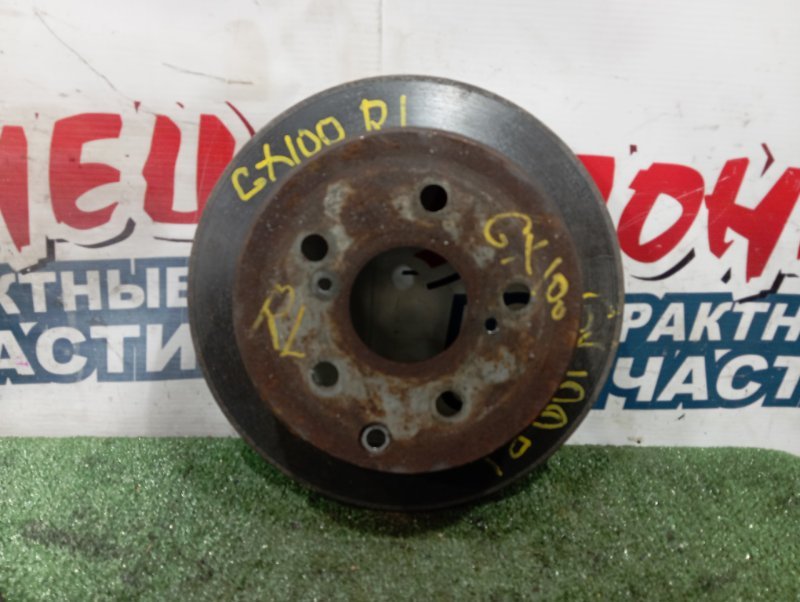 Тормозной диск TOYOTA CRESTA GX100 1G-FE задний (б/у)