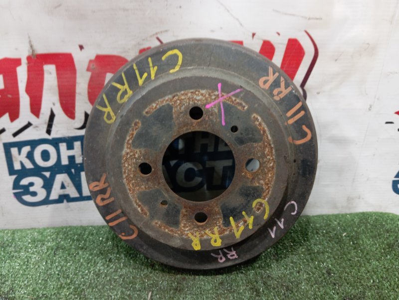 Тормозной барабан NISSAN TIIDA C11 HR15DE задний (б/у)