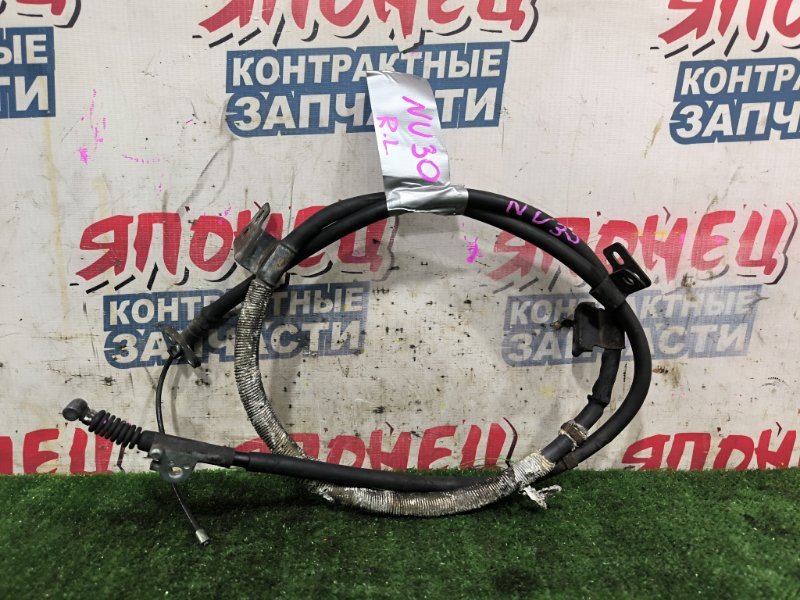 Тросик ручника NISSAN PRESAGE NU30 KA24DE задний левый (б/у)