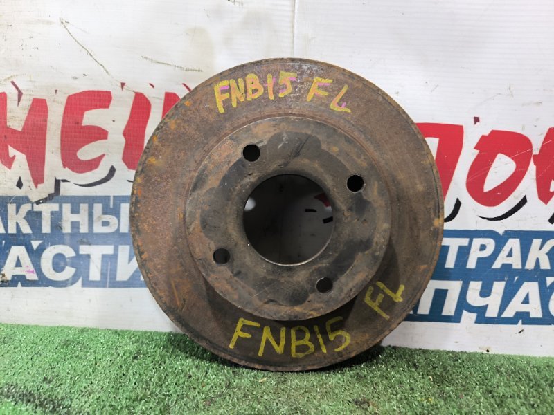 Тормозной диск NISSAN SUNNY FNB15 QG15DE передний (б/у)
