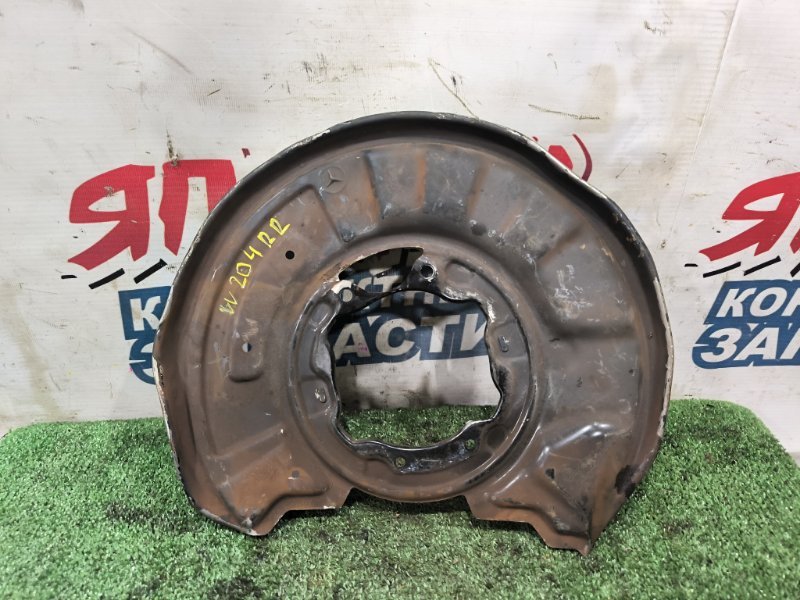 Щиток тормозного диска MERCEDES-BENZ C-CLASS W204 задний правый (б/у)