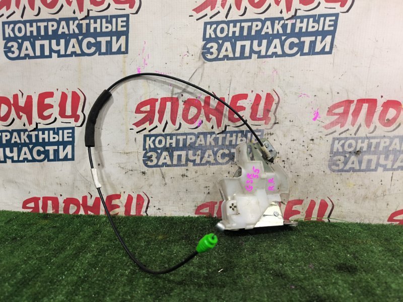 Замок двери TOYOTA ESTIMA GSR55 2GR-FE задний правый (б/у)