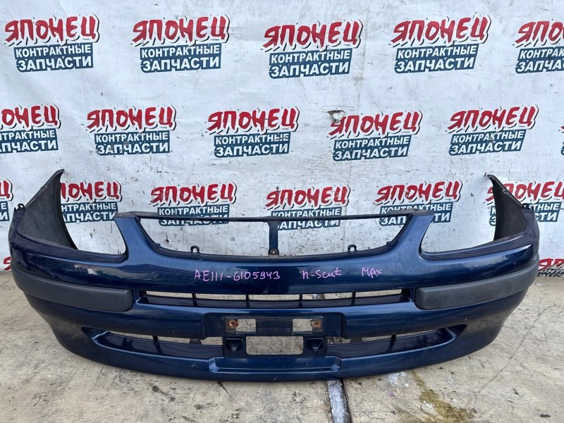 Бампер TOYOTA COROLLA SPACIO AE111 4A-FE передний (б/у)