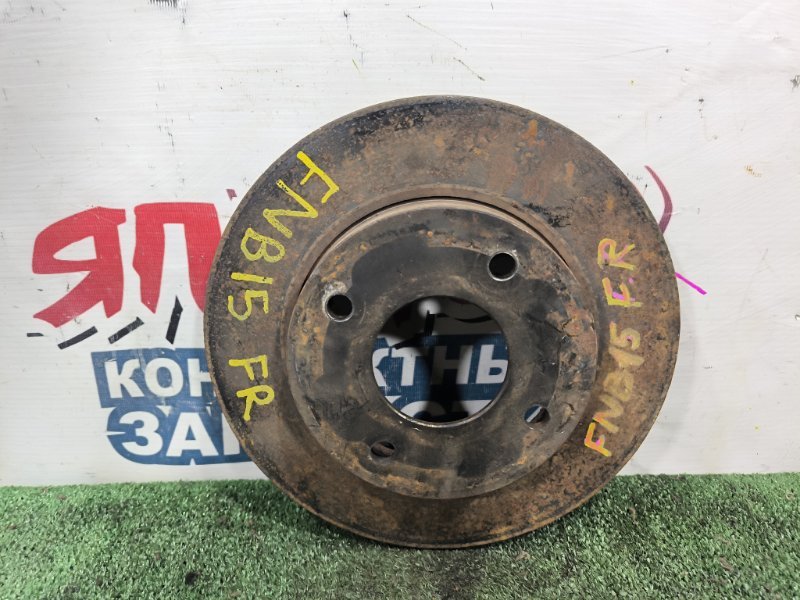 Тормозной диск NISSAN SUNNY FNB15 QG18DE передний (б/у)