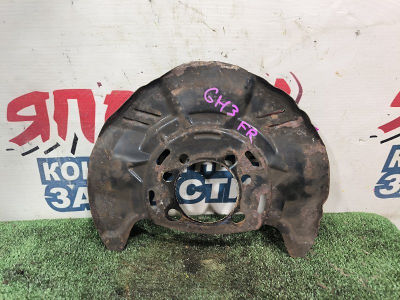 Щиток тормозного диска SUBARU IMPREZA GH3 EL154 передний (б/у)