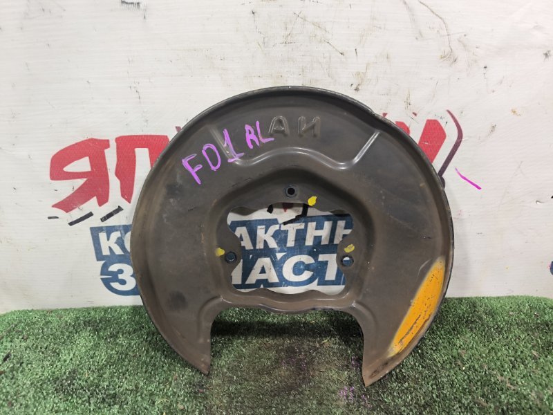 Щиток тормозного диска HONDA CIVIC FD1 R18A задний левый (б/у)