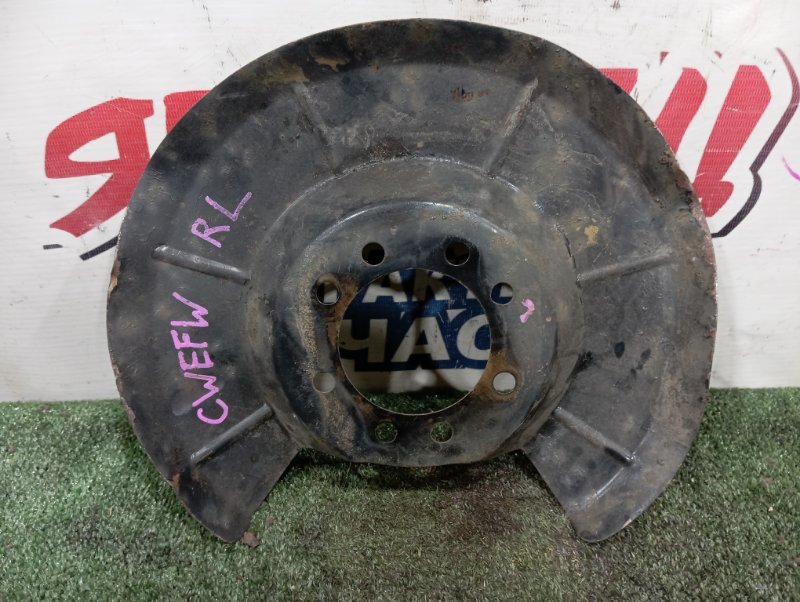 Щиток тормозного диска MAZDA PREMACY CWEFW LF задний левый (б/у)