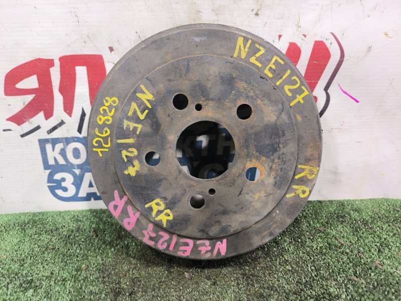 Тормозной барабан TOYOTA WILL VS NZE127 1NZ-FE задний (б/у)