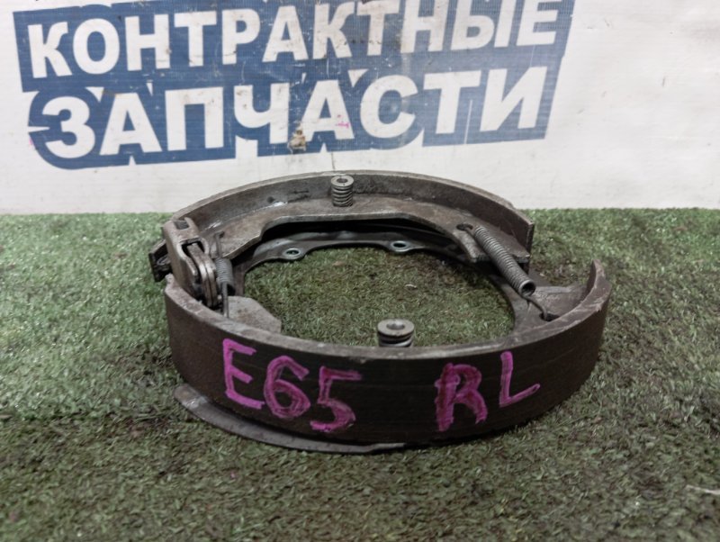 Механизм стояночного тормоза BMW 7 SERIES E65 N52B30A задний левый (б/у)