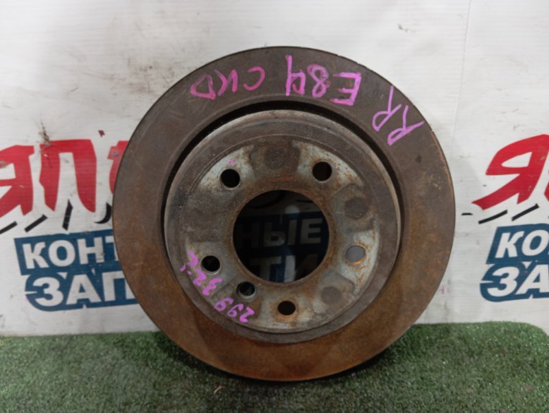 Тормозной диск BMW X1 E84 N46B20B задний (б/у)