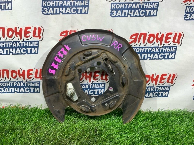 Щиток тормозного механизма MITSUBISHI DELICA D5 CV5W 4B12 задний правый (б/у)