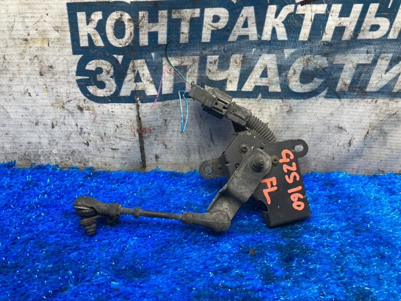 Датчик высоты дорожного просвета TOYOTA ARISTO JZS160 1JZ-GE передний левый (б/у)