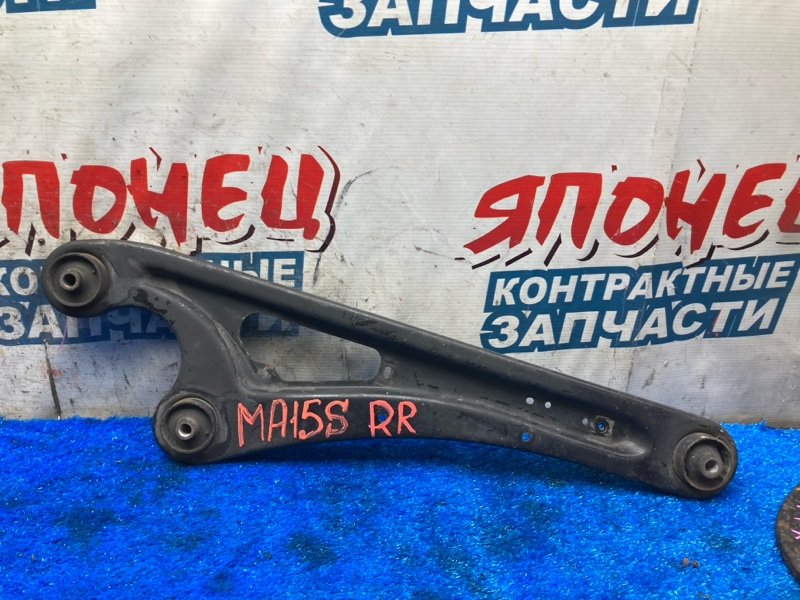 Рычаг продольный SUZUKI SOLIO MA15S K12B задний правый (б/у)