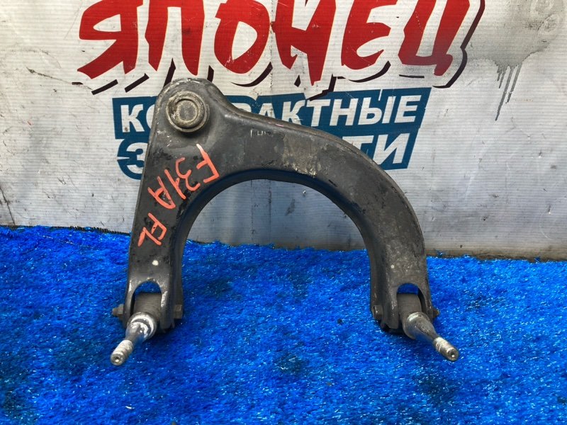 Рычаг верхний MITSUBISHI DIAMANTE F31A 6G72 передний левый (б/у)