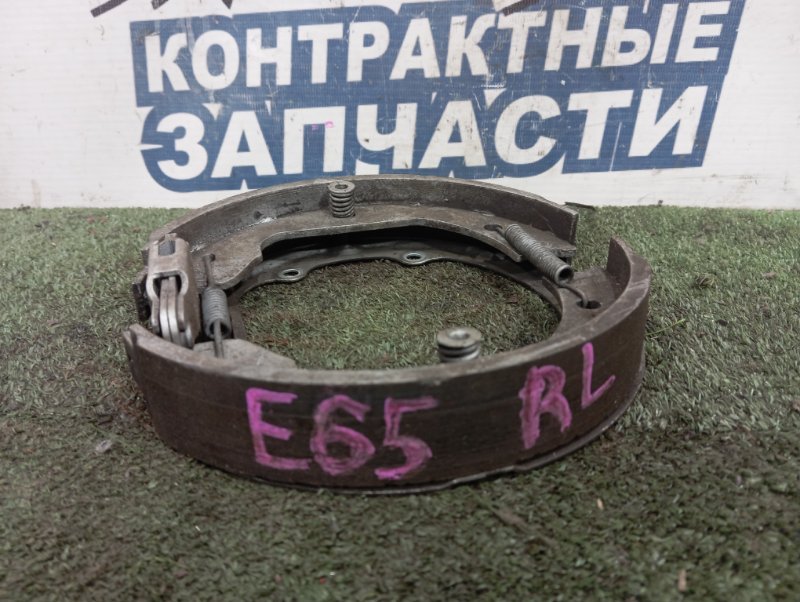 Механизм стояночного тормоза BMW 7 SERIES E65 N52B30A задний левый (б/у)