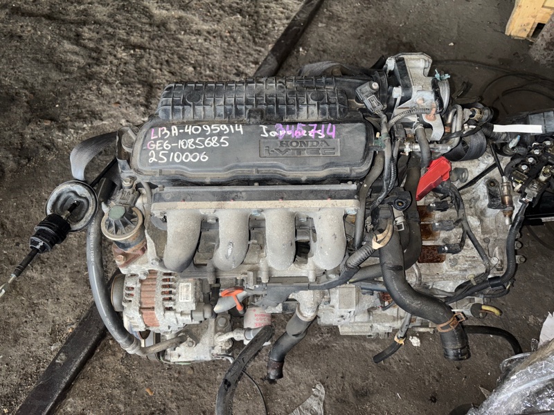 Двигатель HONDA FIT GE6 L13A (б/у)