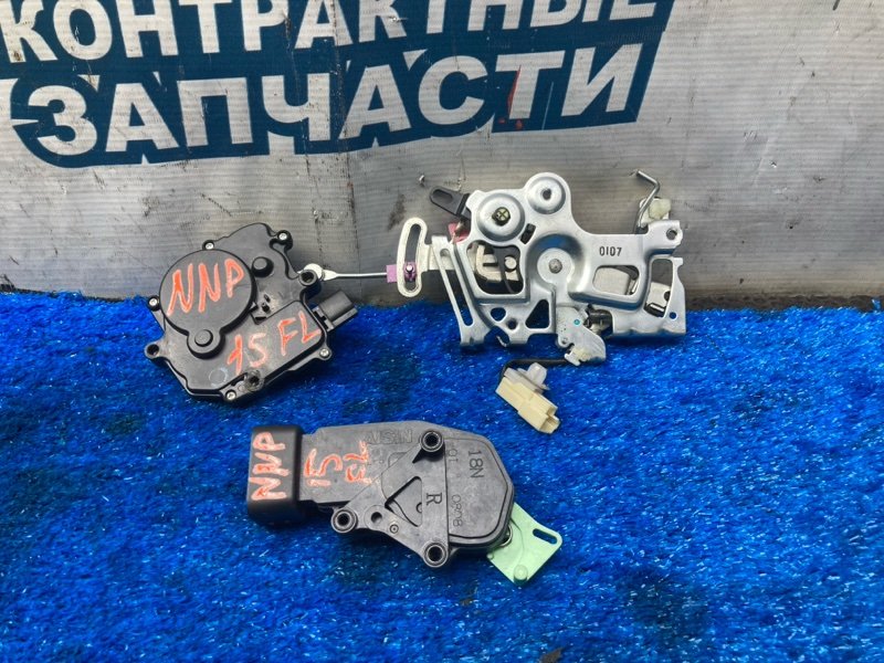 Замок двери TOYOTA PORTE NNP15 1NZ-FE левый (б/у)