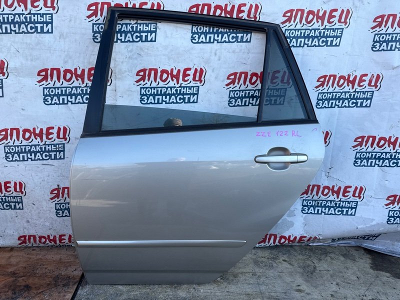 Дверь TOYOTA COROLLA SPACIO ZZE122 1ZZ-FE задняя левая (б/у)