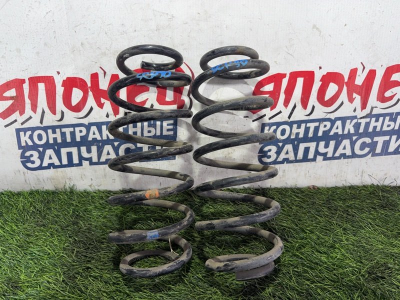Пружина TOYOTA VITZ SCP90 2SZ-FE задняя (б/у)