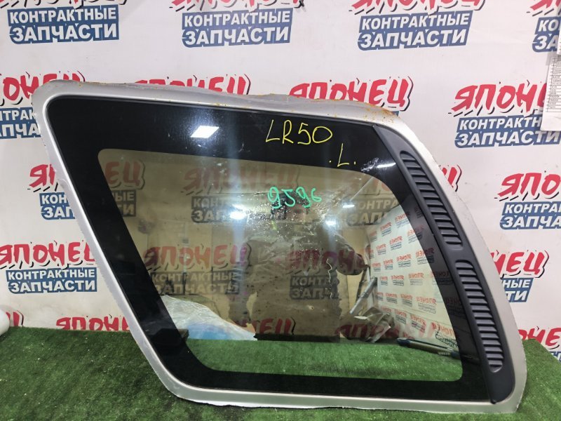 Стекло собачника NISSAN TERRANO LR50 VG33E заднее левое (б/у)
