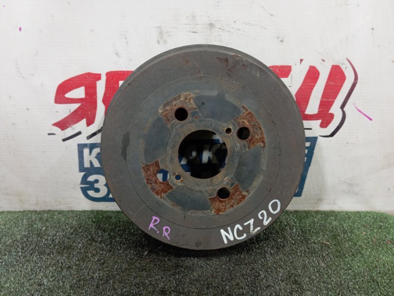 Тормозной барабан TOYOTA RAUM NCZ20 1NZ-FE задний (б/у)