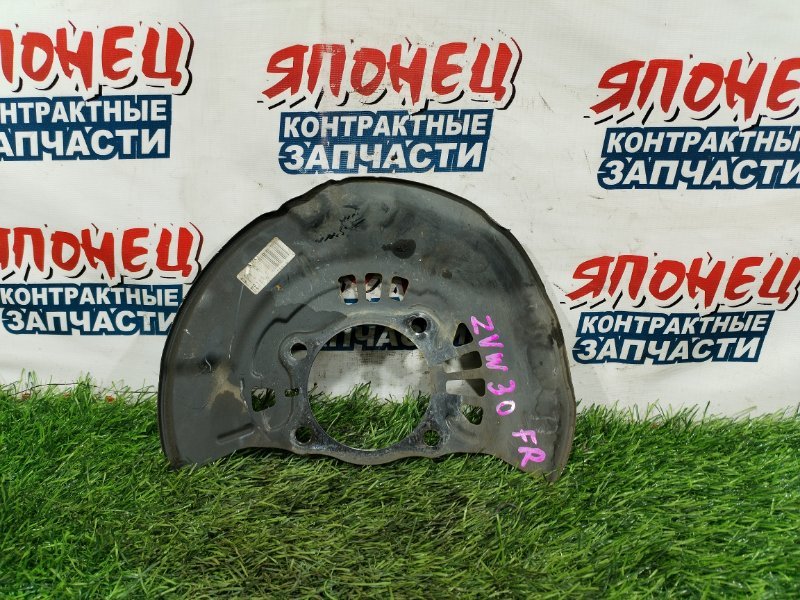 Щиток тормозного диска TOYOTA PRIUS ZVW30 2ZR-FXE передний правый (б/у)