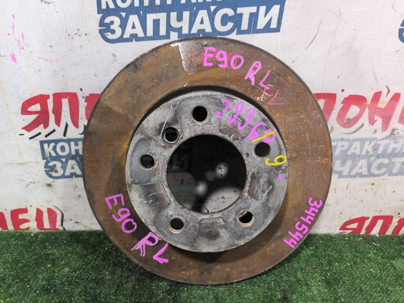 Тормозной диск BMW 3 SERIES E90 N46B20B задний (б/у)