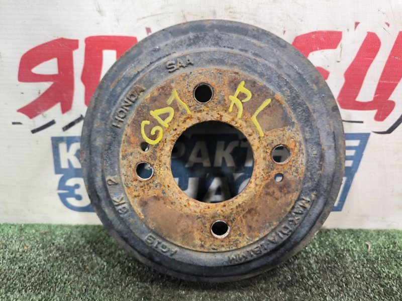 Тормозной барабан HONDA FIT GD1 L13A задний (б/у)