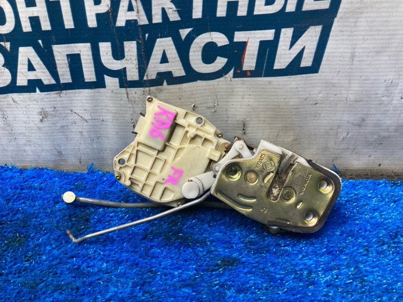 Замок двери HONDA ODYSSEY RA6 F23A передний правый (б/у)