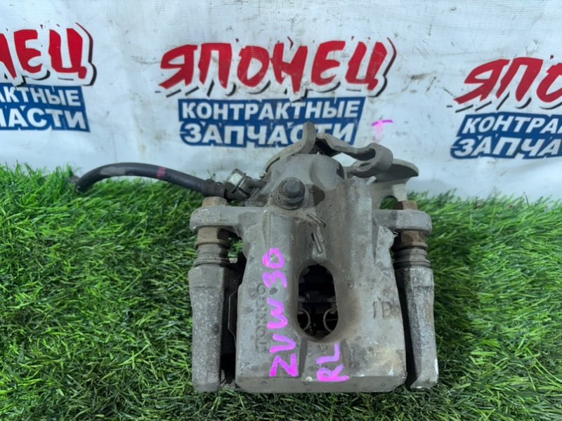 Суппорт TOYOTA PRIUS ZVW30 2ZR-FXE задний левый (б/у)