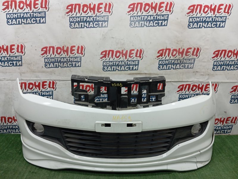 Бампер SUZUKI SOLIO MA15S K12B передний (б/у)