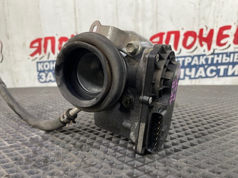 Дроссельная заслонка TOYOTA VITZ KSP90 1KR-FE (б/у)