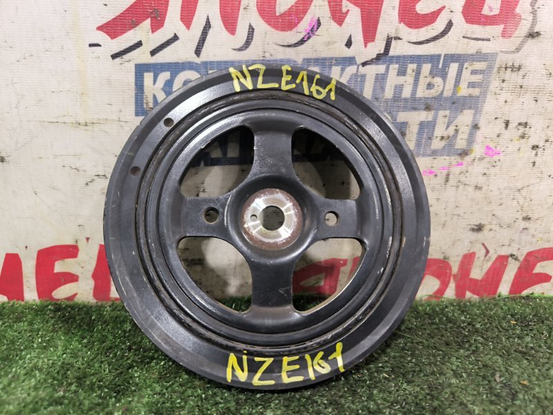 Шкив коленвала TOYOTA COROLLA FIELDER NZE161 1NZ-FE (б/у)