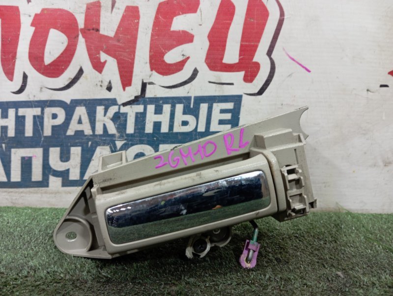 Ручка двери внутренняя TOYOTA ISIS ZGM10 2ZR-FAE задняя левая (б/у)