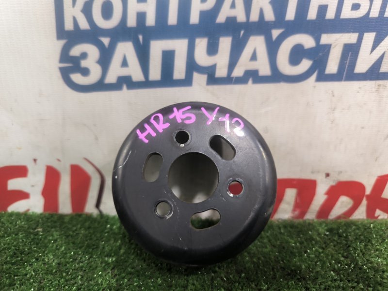 Шкив помпы NISSAN WINGROAD Y12 HR15DE (б/у)