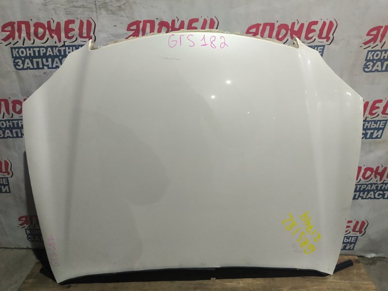 Капот TOYOTA CROWN GRS182 3GR-FSE 2004 (б/у)