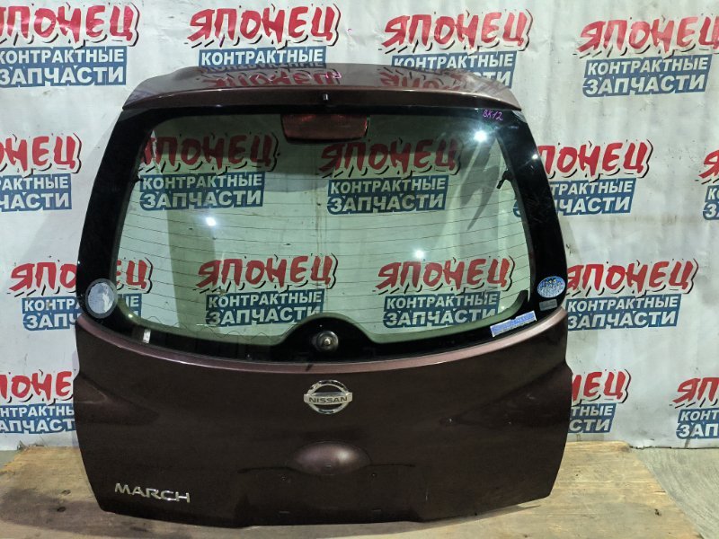 Дверь багажника NISSAN MARCH BK12 CR14DE 2004 (б/у)