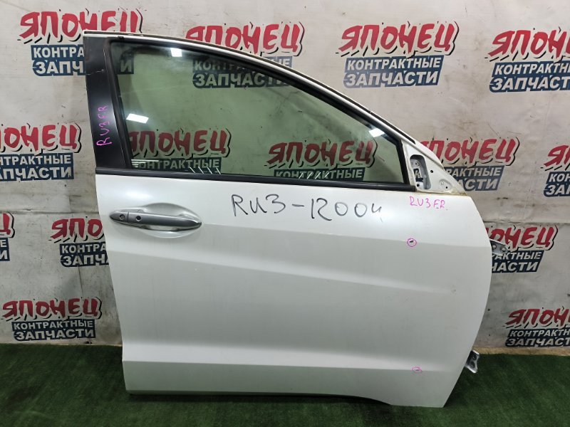 Дверь HONDA VEZEL RU3 L15A 2015 передняя правая (б/у)