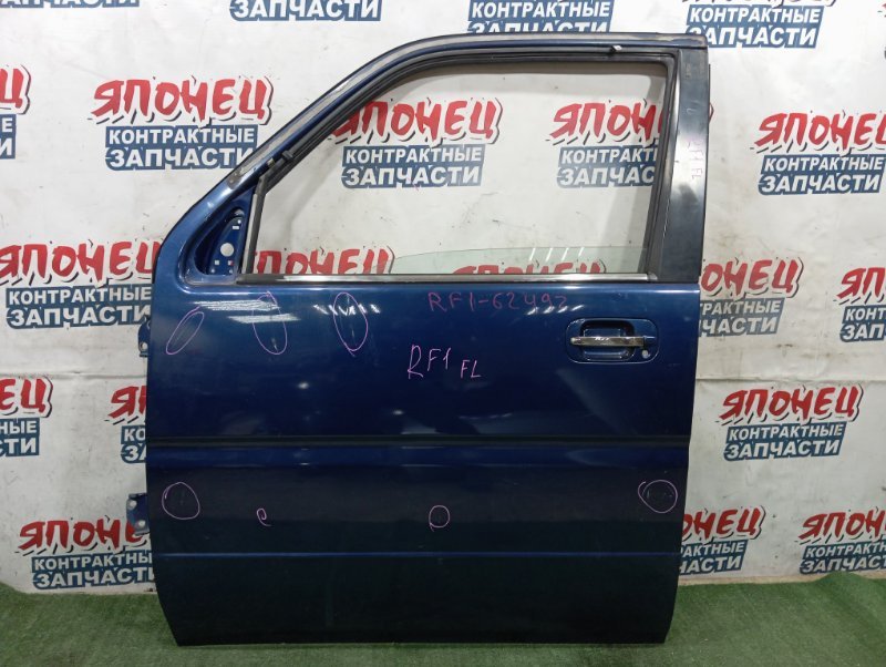 Дверь HONDA STEPWGN RF1 B20B 1997 передняя левая (б/у)