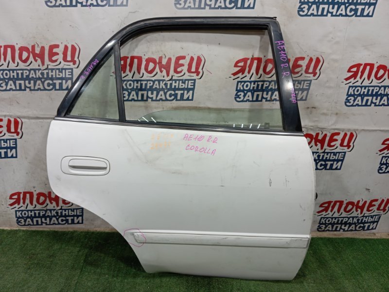 Дверь TOYOTA COROLLA AE110 5A-FE 1998 задняя правая (б/у)